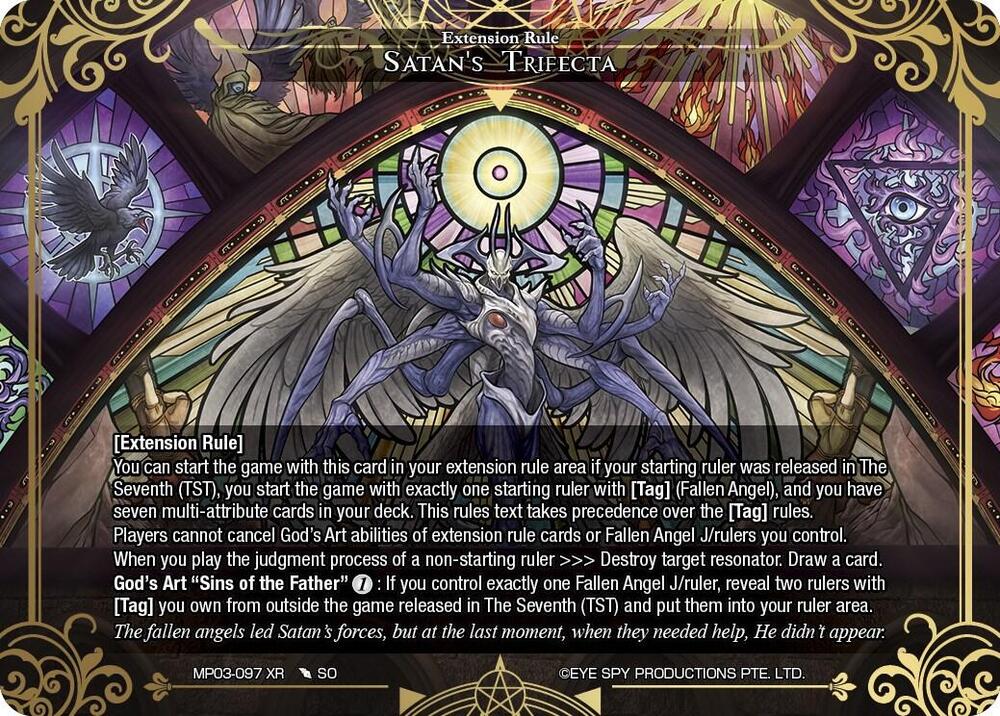 Satan's Trifecta, Masterpiece Collection 03 "Dimensional Hope" MP03-097 XR