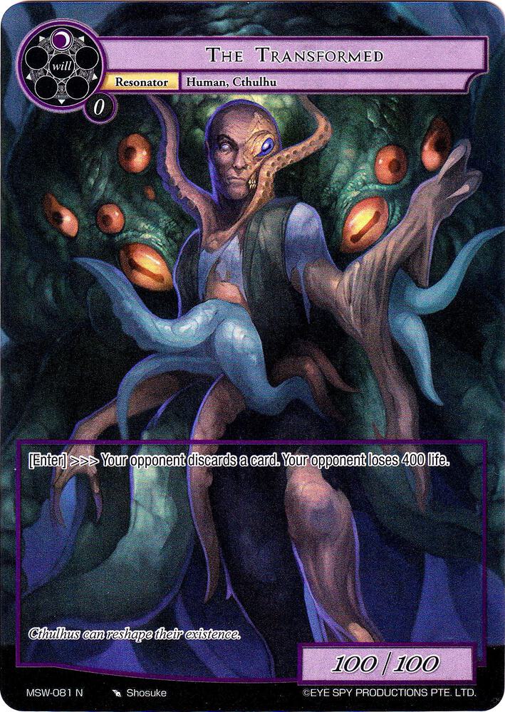 The Transformed (Full Art), The Magic Stone War - Zero MSW-081