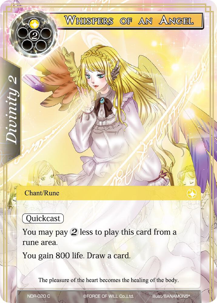 Whispers of an Angel, New Dawn Rises NDR-020