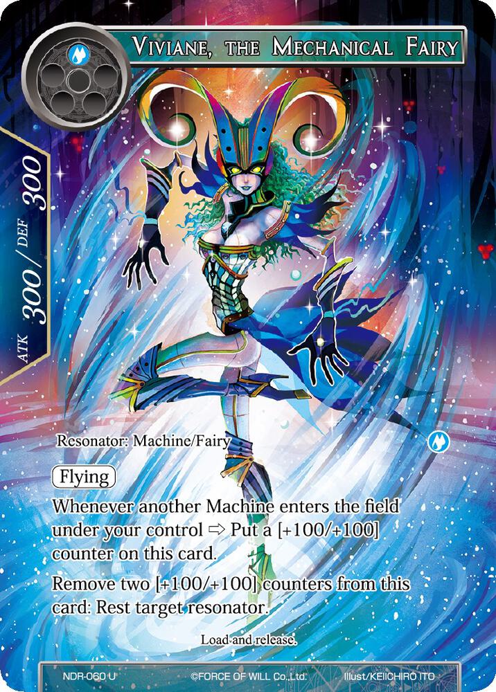 Viviane, the Mechanical Fairy (Full Art), New Dawn Rises NDR-060