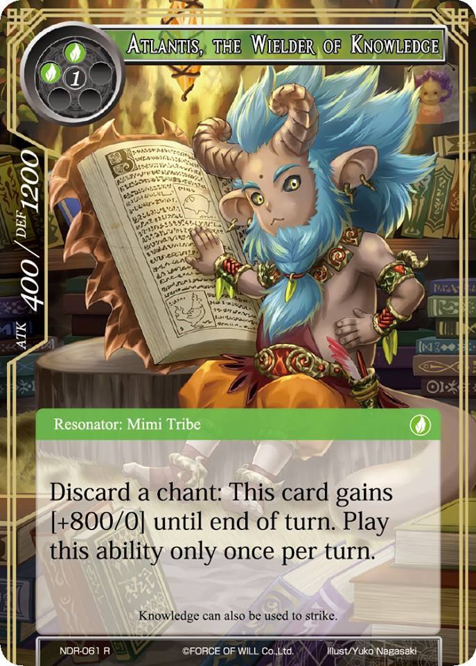 Atlantis, the Wielder of Knowledge, New Dawn Rises NDR-061