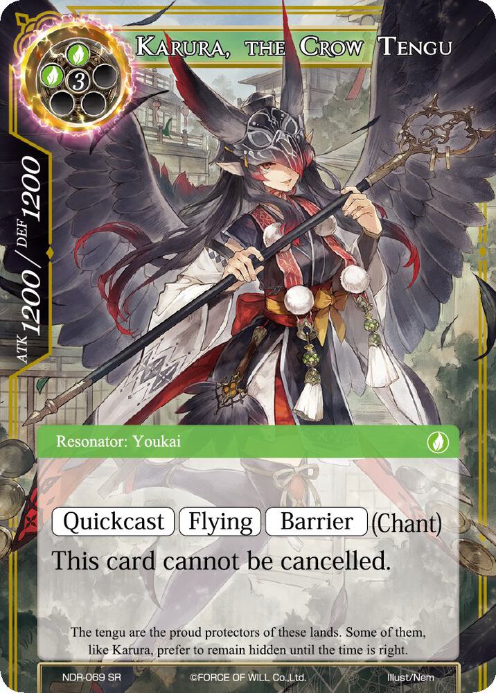 Karura, the Crow Tengu, New Dawn Rises NDR-069