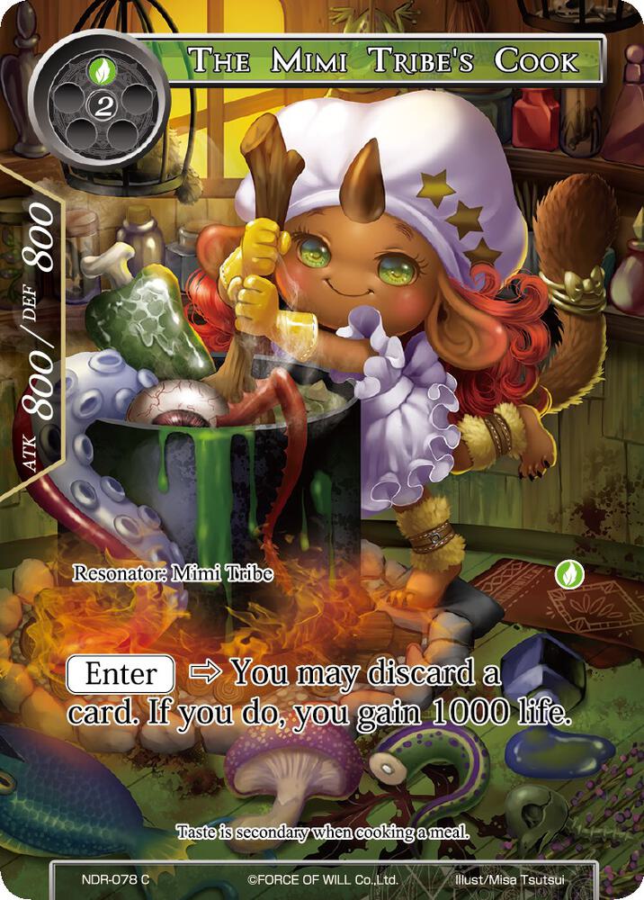 The Mimi Tribe's Cook (Full Art), New Dawn Rises NDR-078