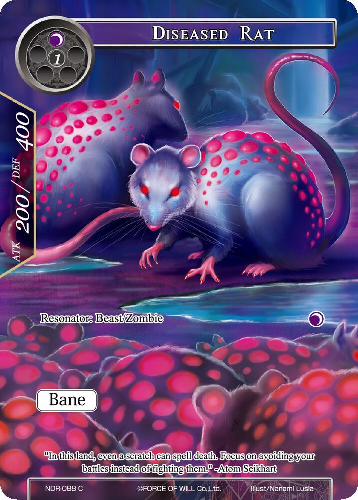 Diseased Rat (Full Art), New Dawn Rises NDR-088