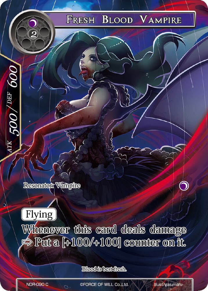 Fresh Blood Vampire (Full Art), New Dawn Rises NDR-090