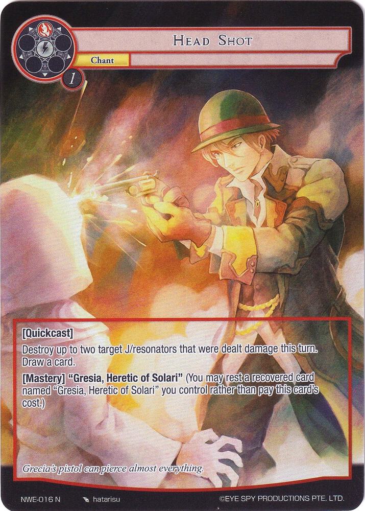 Head Shot (Full Art), A New World Emerges NWE-016 N