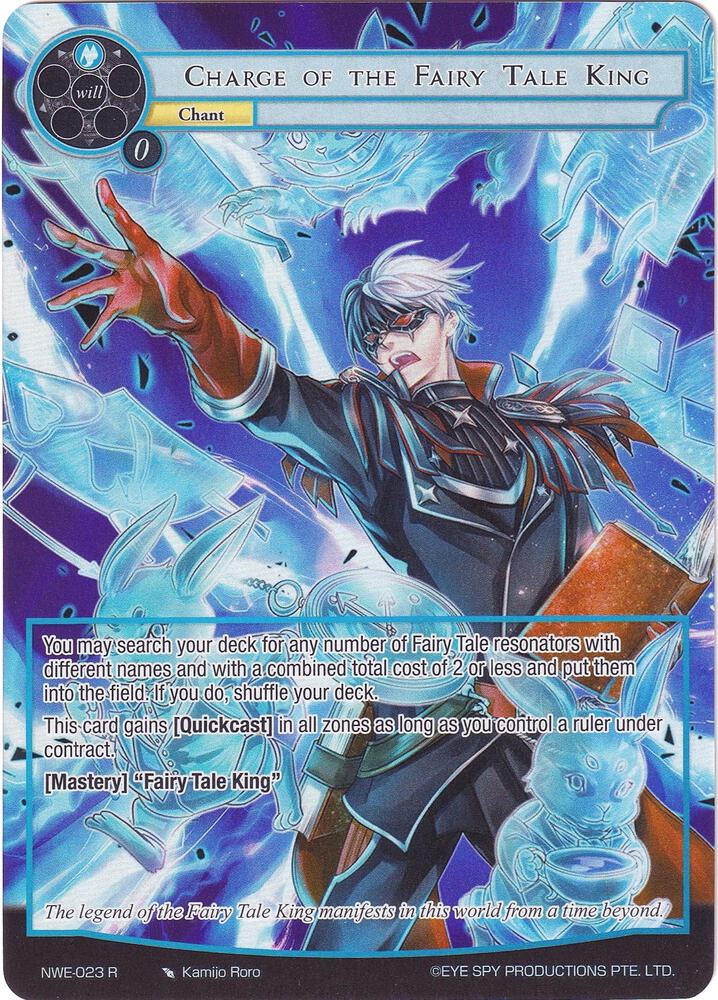 Charge of the Fairy Tale King (Full Art), A New World Emerges NWE-023 R
