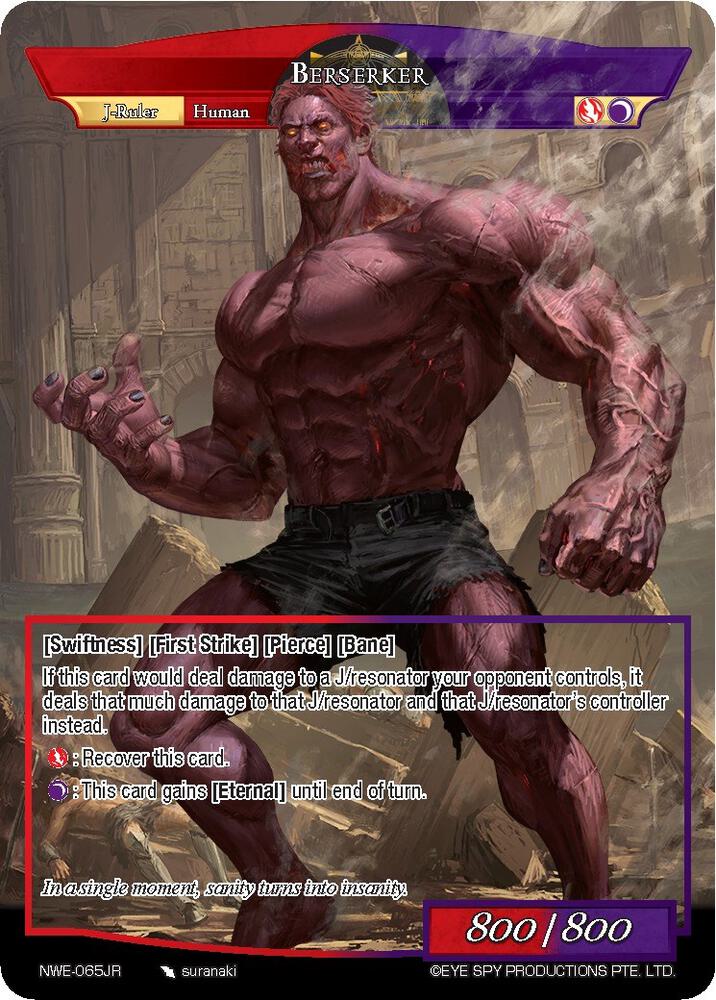 Extract of the Fire Moon // Berserker, A New World Emerges NWE-065 JR