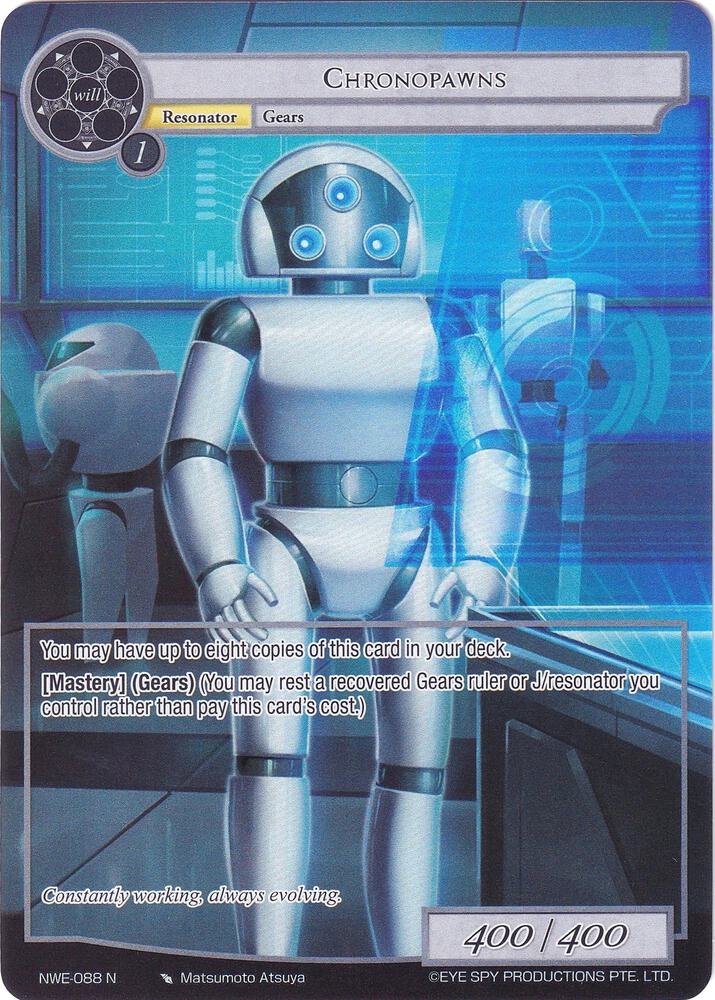 Chronopawns (Full Art), A New World Emerges NWE-088 N