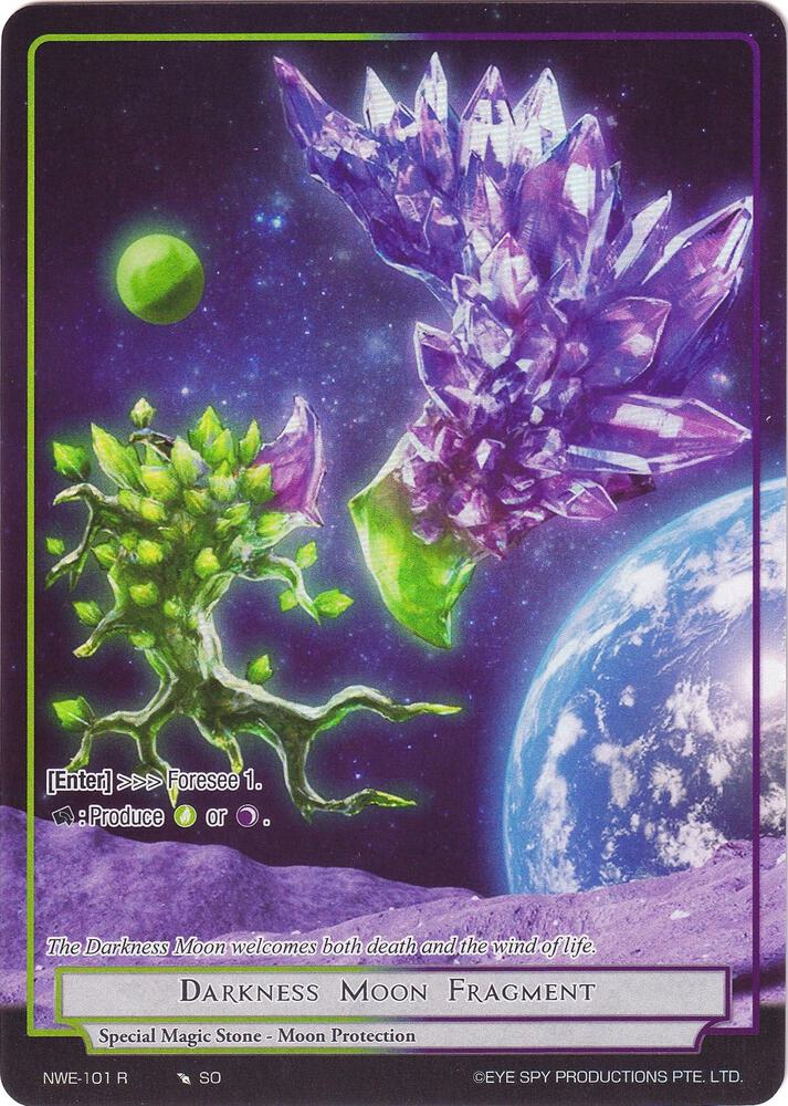Darkness Moon Fragment (Full Art), A New World Emerges NWE-101 R