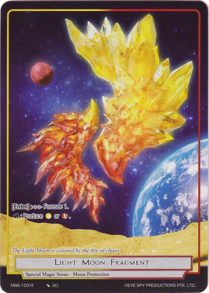 Light Moon Fragment (Full Art), A New World Emerges NWE-103 R