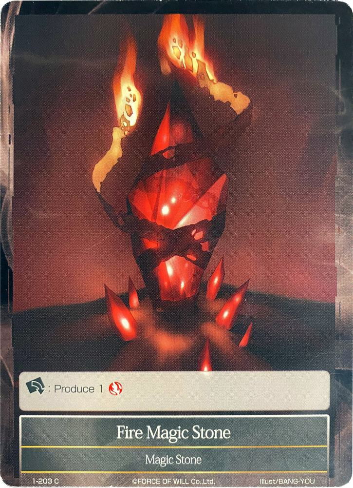 Fire Magic Stone (Alternate Art), The Dawn of Valhalla 1-203