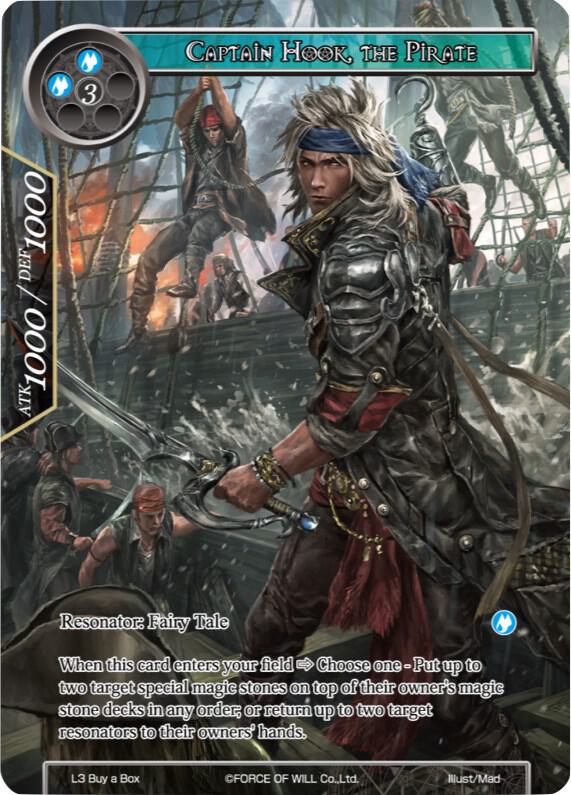 Captain Hook, the Pirate, Promo Cards L3 Buy a Box