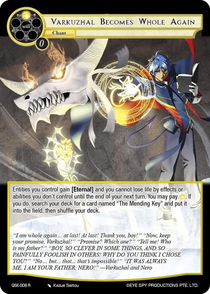 Varkuzhal Becomes Whole Again, The Quest of the Seven Keys QSK - 006 R