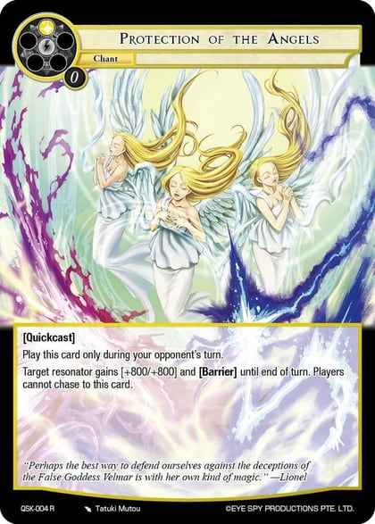 Protection of the Angels, The Quest of the Seven Keys QSK-004 R