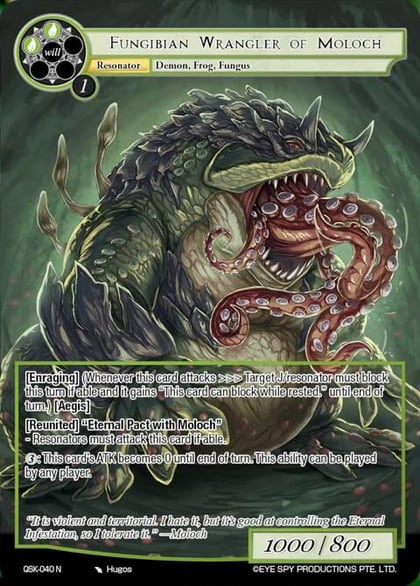 Fungibian Wrangler of Moloch, The Quest of the Seven Keys QSK-040 N
