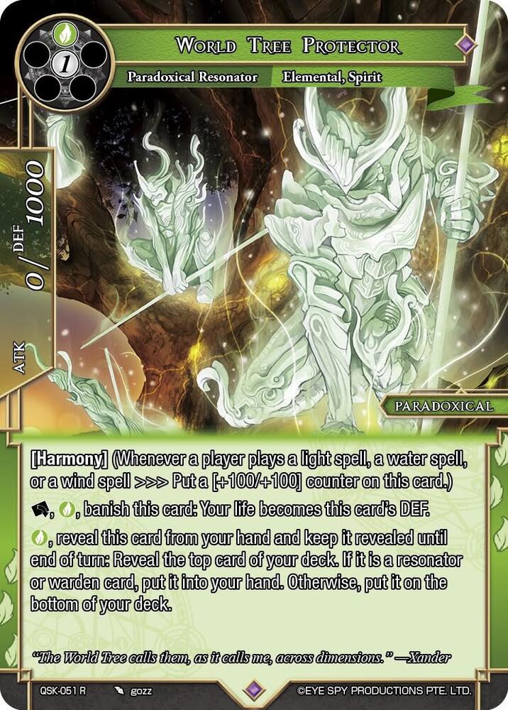 World Tree Protector, The Quest of the Seven Keys QSK-051 R