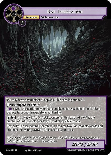 Rat Infestation, The Quest of the Seven Keys QSK-064 SR