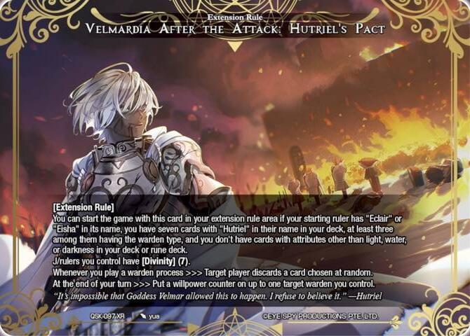 Velmardia After the Attack: Hutriel's Pact, The Quest of the Seven Keys QSK-097 XR