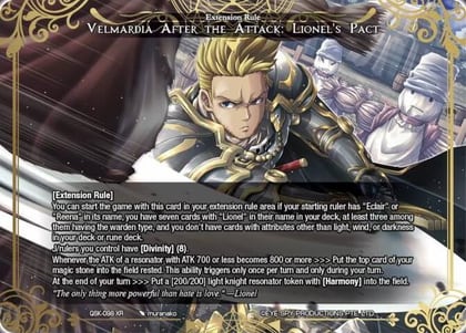 Velmardia After the Attack: Lionel's Pact, The Quest of the Seven Keys QSK-098 XR