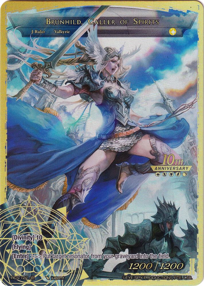 Brunhild // Brunhild, Caller of Spirits, 10th Anniversary: Ruler Collection Set RCS-121 JR