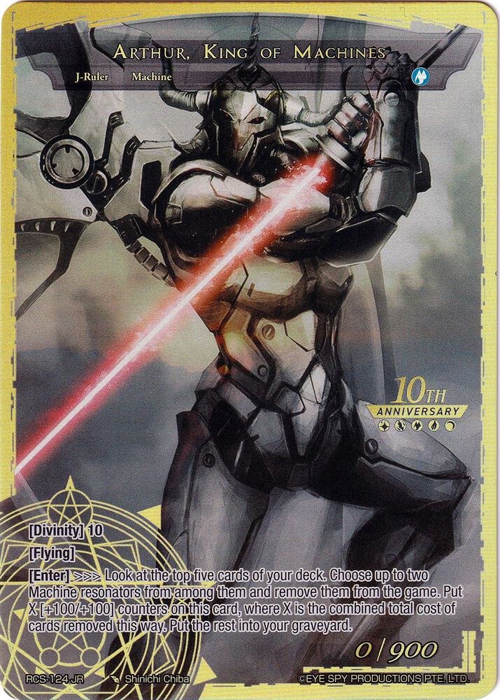 Arthur // Arthur, King of Machines, 10th Anniversary: Ruler Collection Set RCS-124 JR