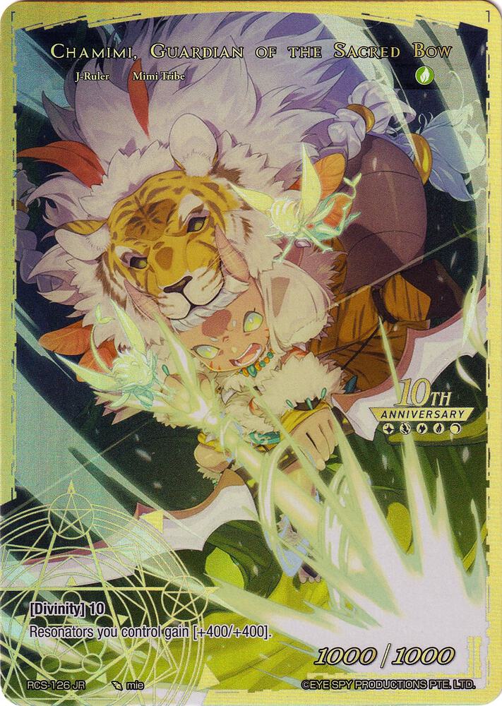 Chamimi // Chamimi, Guardian of the Sacred Bow, 10th Anniversary: Ruler Collection Set RCS-126 JR