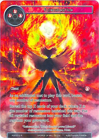 Reincarnation (Full Art), Return of the Dragon Emperor RDE-012