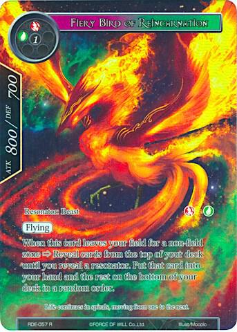Fiery Bird of Reincarnation (Full Art), Return of the Dragon Emperor RDE-057