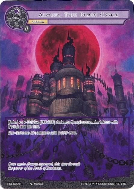 Alvarez, True Demon Castle (Full Art), Rebirth of Legend ROL-022