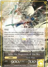 Arla, the Winged Lord // Arla, the Hegemon of the Sky, The Seven Kings of the Lands SKL-001/J