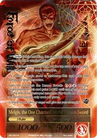 Melgis, the Flame King // Melgis, the One Charmed by the Demon Sword (Full Art), The Seven Kings of the Lands SKL-027/J