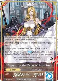 Valentina, the Princess of Love // Valentina, the Ruler.. (Non-Foil), The Seven Kings of the Lands SKL-048/J