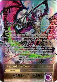 Rezzard, the Undead Lord // Rezzard, the Desecrating Vampire (Full Art), The Seven Kings of the Lands SKL-077/J