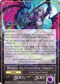 Rezzard, the Undead Lord // Rezzard, the Desecrating Vampire (Non-Foil), The Seven Kings of the Lands SKL-077/J
