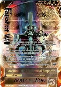Machina, the Machine Lord // Machina, the Mechanical Emperor (Full Art), The Seven Kings of the Lands SKL-087/J