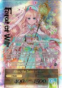Alice, the Girl in the Looking Glass // Alice, the Saint of Healing (Full Art), The Seven Kings of the Lands SKL-092/J