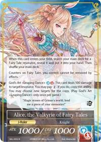 Alice, the Girl in the Looking Glass // Alice, the Valkyrie of Fairy Tales, The Seven Kings of the Lands SKL-093/J