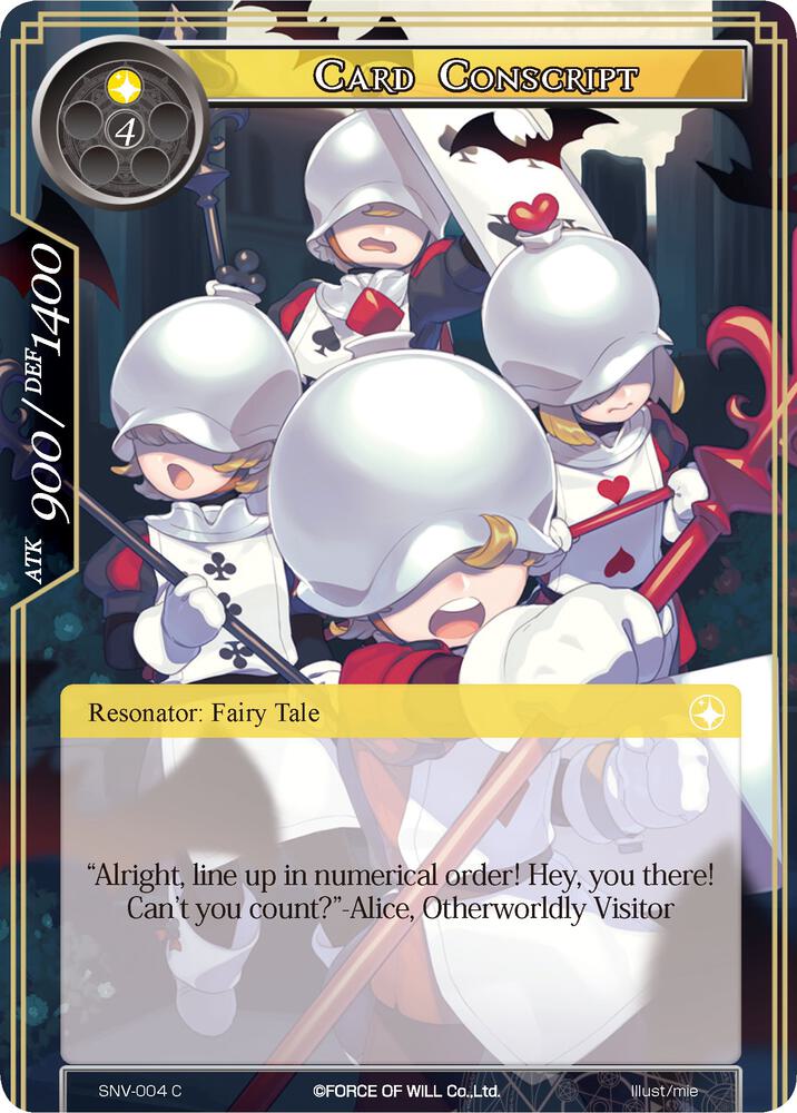Card Conscript, The Strangers of New Valhalla SNV-004