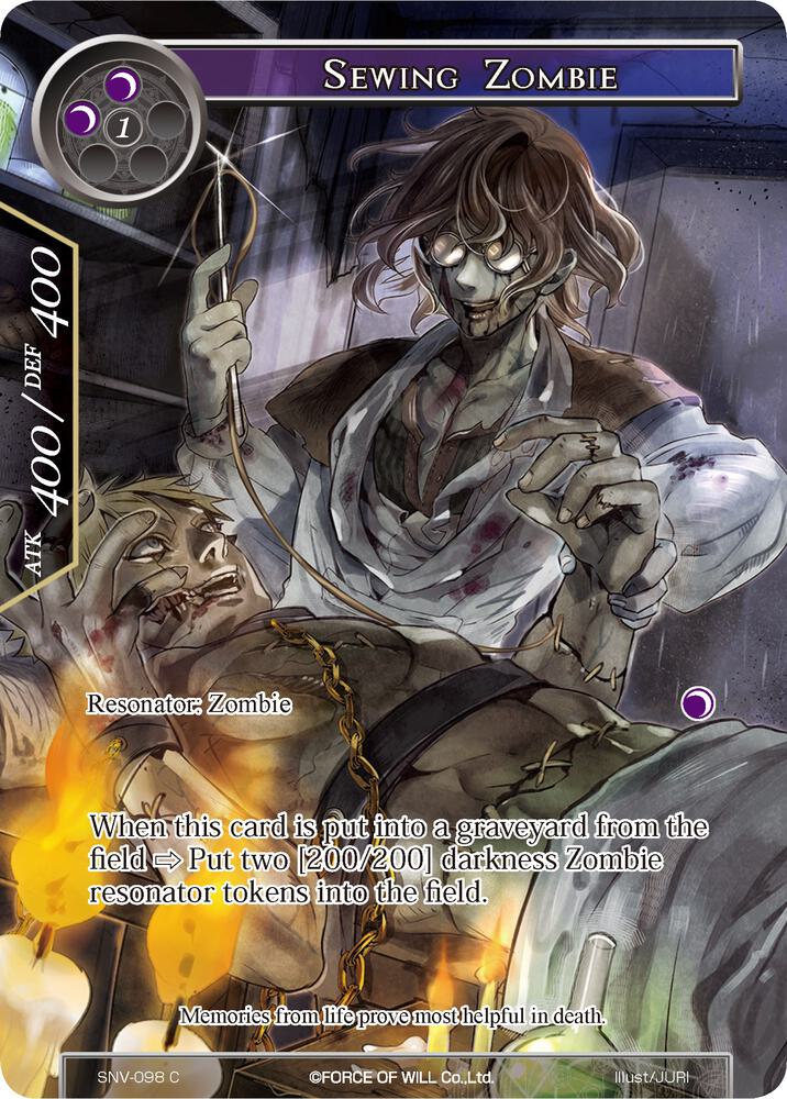 Sewing Zombie (Full Art), The Strangers of New Valhalla SNV-098