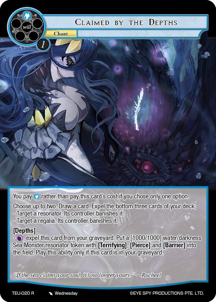 Claimed by the Depths, Timeless Eclipse of the Underworld TEU-020 R