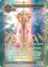 Blade of the Seven Lands, Excalibur X (Full Art), The Moonlit Savior TMS-091