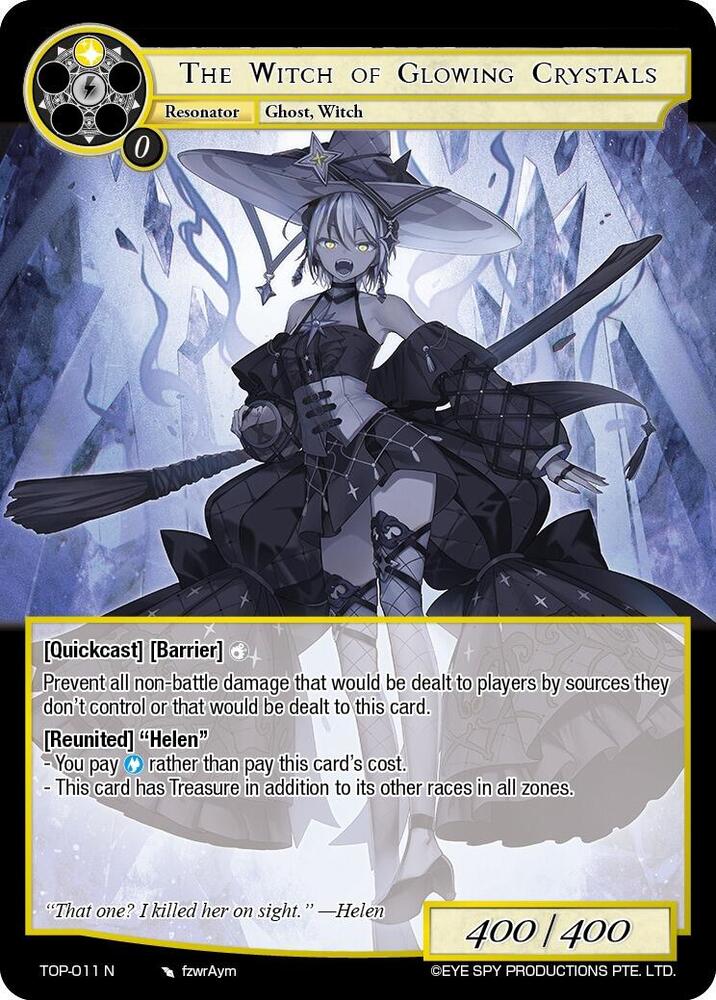 The Witch of Glowing Crystals, Ten Oaths of Protopaterpolis' War TOP-011 N
