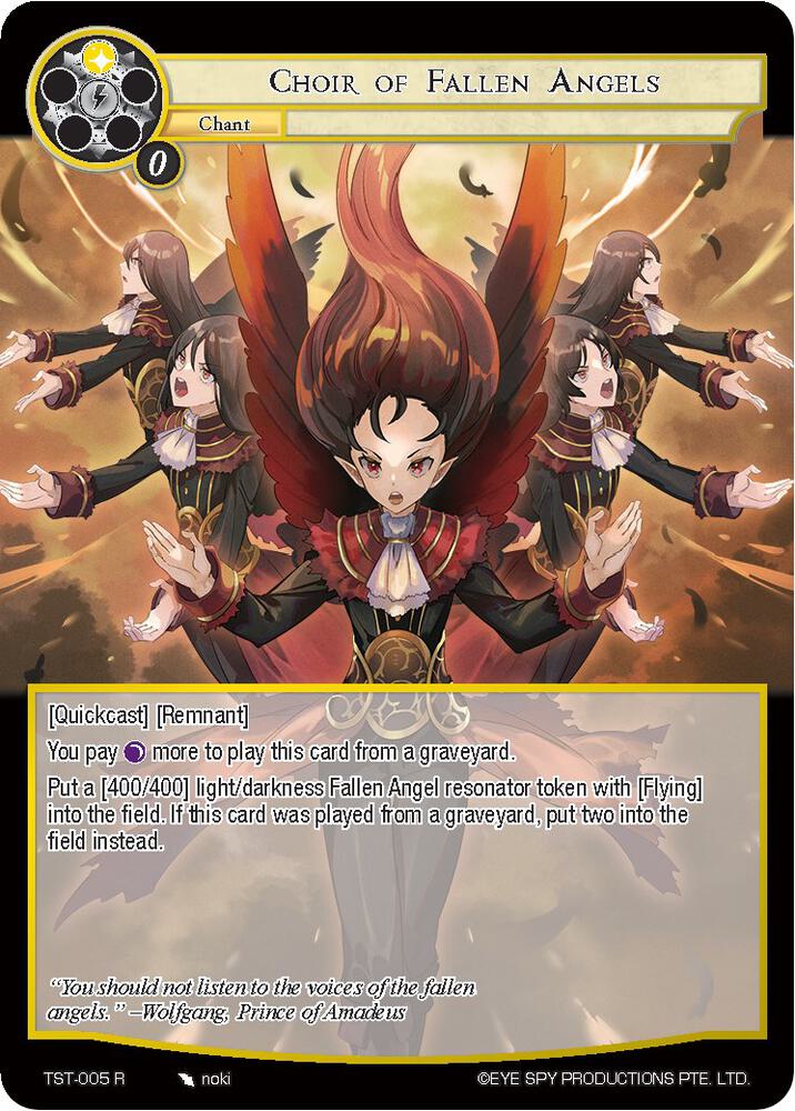 Choir of Fallen Angels, The Seventh TST-005