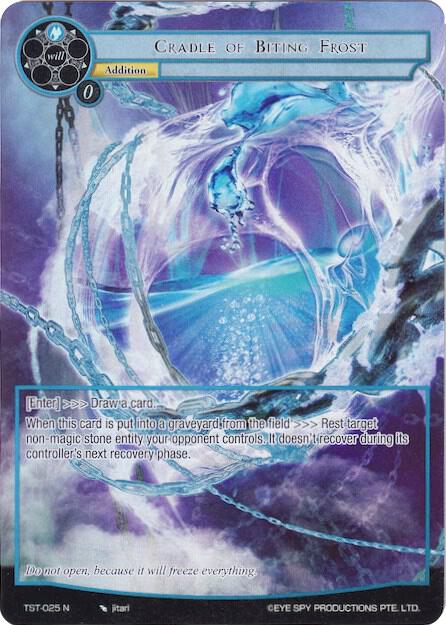 Cradle of Biting Frost (Full Art), The Seventh TST-025