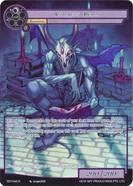 Asmodeus' Demon (Full Art), The Seventh TST-045