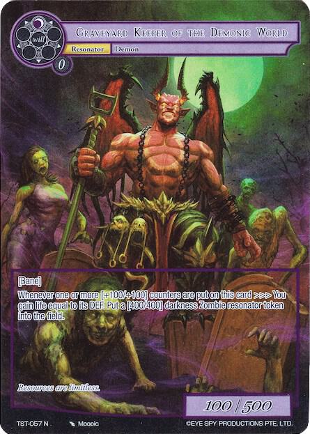 Graveyard Keeper of the Demonic World (Full Art), The Seventh TST-057