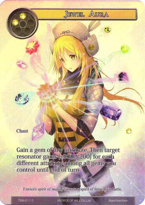 Jewel Aura (Full Art), The Time Spinning Witch TSW-011
