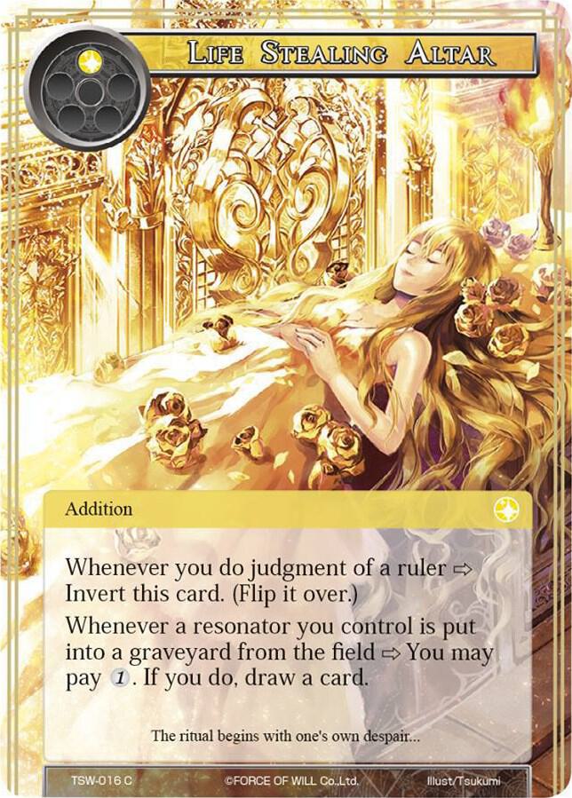 Life Stealing Altar // Soul Returning Altar, The Time Spinning Witch TSW-016