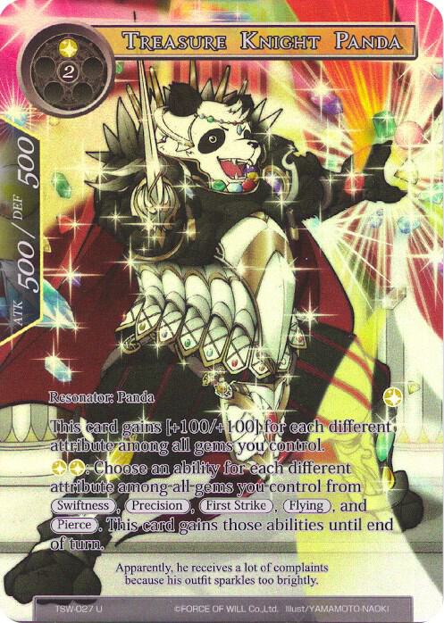 Treasure Knight Panda (Full Art), The Time Spinning Witch TSW-027